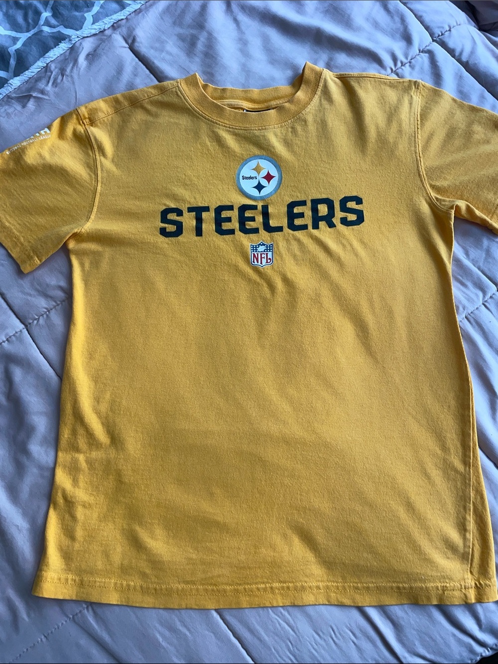 NFL Yellow Steelers Logo Tee kids